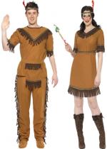 Couple Tribu Sioux costume