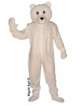 Mascotte D' Ours Blanc costume