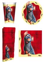 Deguisement Set De Vaisselle Jetable Disney Ratatouille 