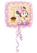 Deguisement Ballon Minnie Mouse 1er Anniversaire Baby Girl 