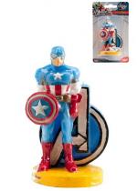 1 Bougie Décorative Captain America accessoire
