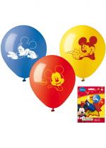 Deguisement Sachet De 10 Ballons 26Cm Mickey Mouse 