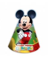 6 chapeaux carton Mickey Mouse accessoire