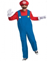 Deguisement Déguisement Mario Deluxe Adulte Homme
