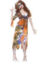 Deguisement Déguisement zombie hippie femme Halloween Femme