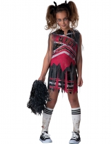 Deguisement Déguisement Pompom Girl zombie pour fille - Premium Halloween Enfants