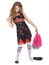 Deguisement Déguisement pompom girl zombie fille Halloween Filles
