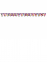 Guirlande Happy Birthday Shimmer & Shine200X15cm accessoire