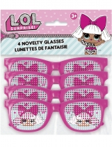 Deguisement 4 Paires de lunettes roses à pois LOL Surprise Lunettes et Ombrelles