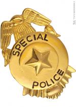 Badge De Police Métal accessoire