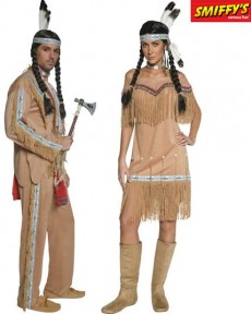 Couple Chef Indien costume