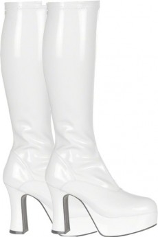 Bottes Fever 70'S Blanches accessoire