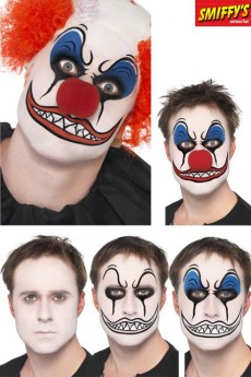 Set Maquillage Clown Méchant accessoire