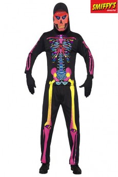 Costume De Squelette Neon costume