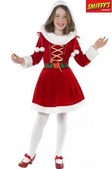 Déguisement Petite Miss Noël costume