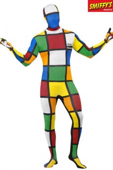 Seconde Peau Rubiks Cube costume