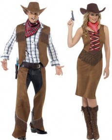 Couple Western Classic costume