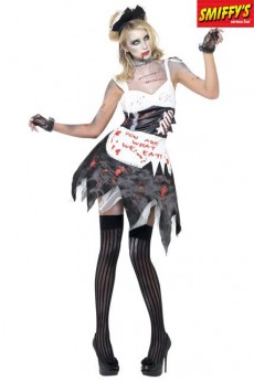 Femme Ménage Zombie costume