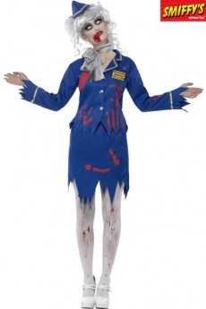 Zombie Hôtesse De L'Air costume