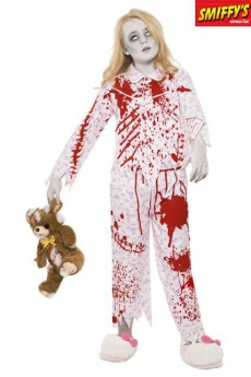 Zombie Fille En Pyjamas costume