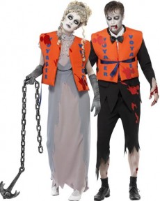 Couple Zombie Perdu Des Mers costume