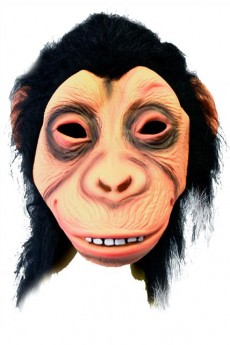 Masque Chimpanzé Avec Poils accessoire