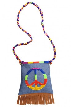 Sac Hippie Peace And Love accessoire