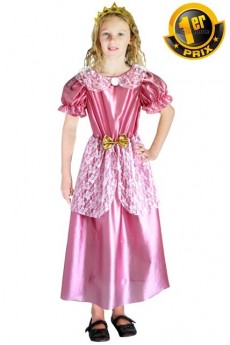 Enfant Princesse Rose costume