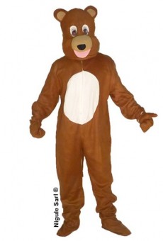 Mascotte D' Ours Brun costume