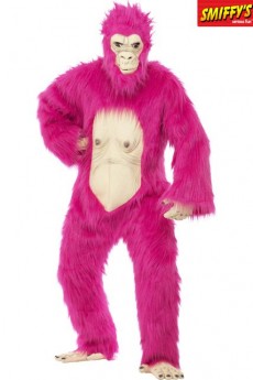 Costume Gorille Rose Fluo costume