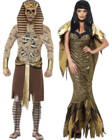 Couple Tombeau d'Egypte costume