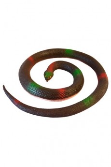Serpent Python En Plastique Souple accessoire