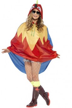 Poncho Party Perroquet Imperméable costume