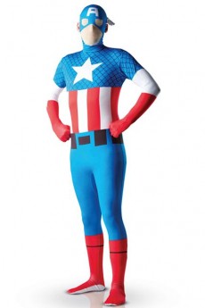 Déguisement Seconde Peau Captain America costume