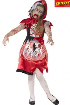 Déguisement Enfant Miss Capuchon Zombie costume