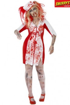 Déguisement Infirmière Plantureuse Zombie costume
