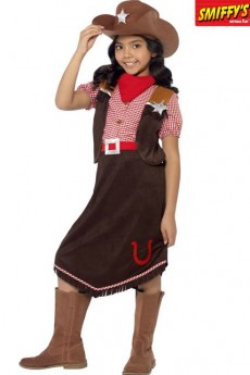 Déguisement Enfant Luxe Cowgirl costume