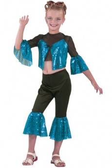 Costume Enfant Starlette 4 Bleu costume