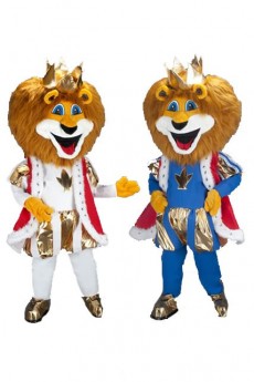 Mascotte de Roi Lion costume