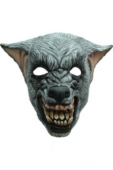 Masque Loup Terrifiant En Latex Adulte accessoire