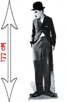 Figurine Géante Charlie Chaplin accessoire