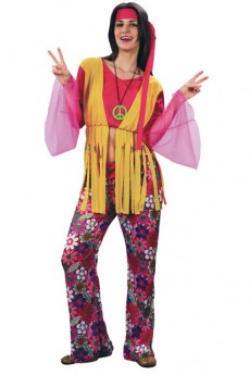 Déguisement Hippie Dame costume