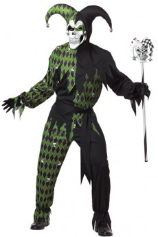 Déguisement Joker Maléfique Vert costume