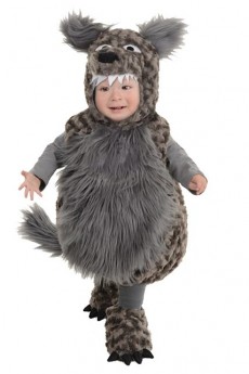 Déguisement Peluche Enfant Loup costume