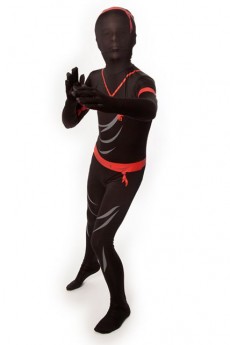 Seconde Peau Morphsuit™ Enfant Ninja Noir costume