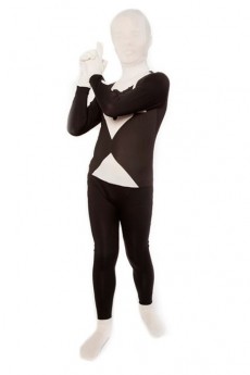 Seconde Peau Morphsuit™ Enfant Noir Et Blanc costume