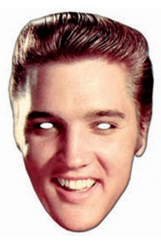 Masque Carton Adulte Elvis Presley Rock And Roll accessoire