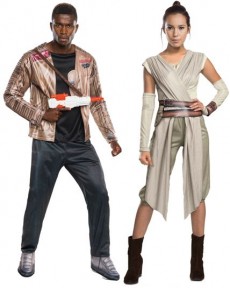 Couple Star Wars Finn et Rey costume