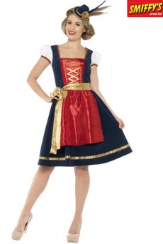Déguisement Traditionnel Claudia Dirndl Luxe costume
