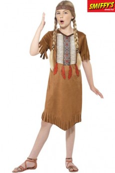 Déguisement Enfant Fille Amérindienne costume